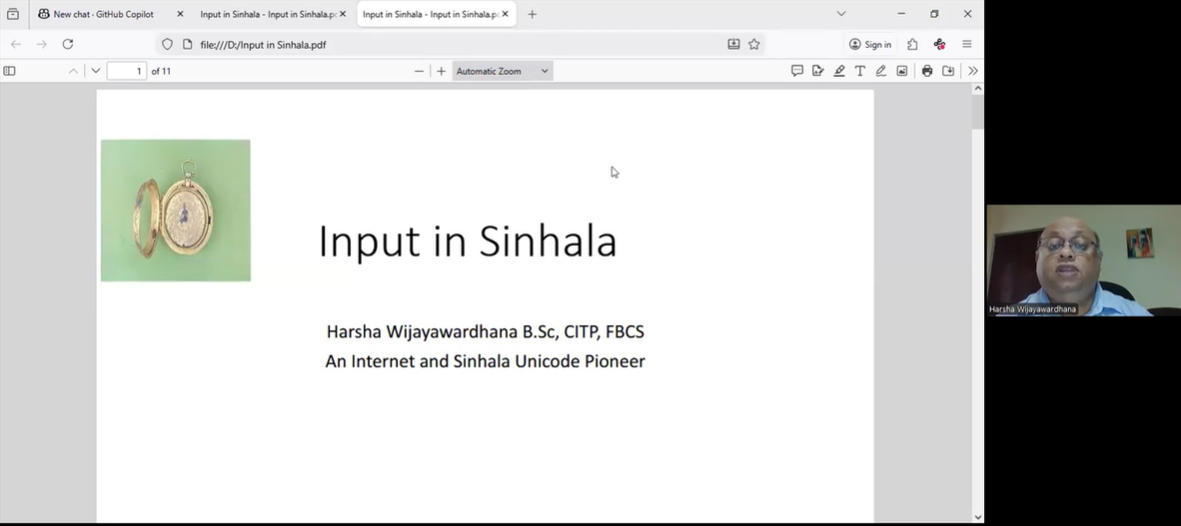 Recent discovered issues in sinhala unicode keyboard inputs